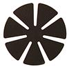 1-Step Fining Pads for Polycarbonate and Trivex - P-600 Black Knight